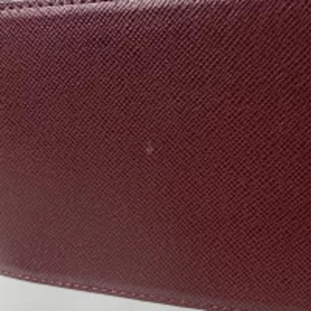 Burberry bag check beige Burgundy handbag tote Red canvas Tan Red